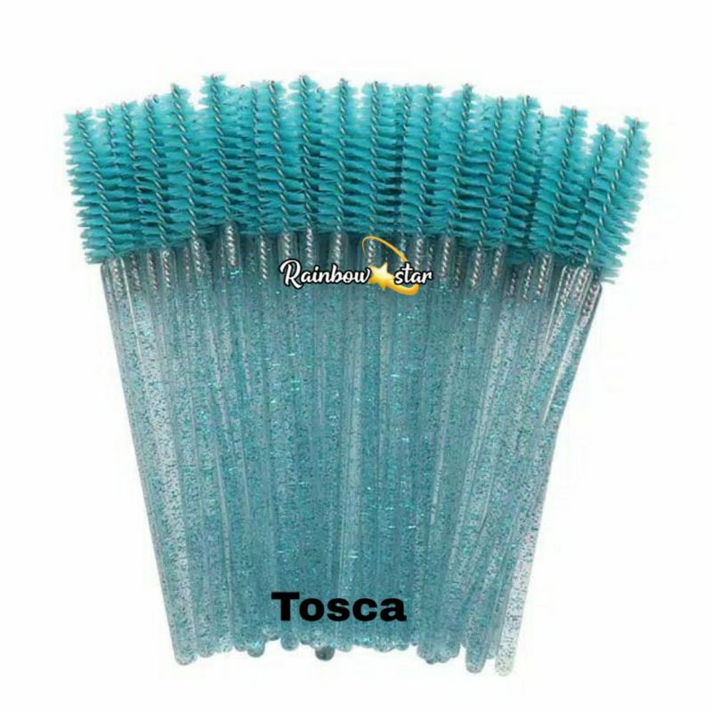 Mascara Wand / Sisir Bulu Mata Glitter / Sisir Alis / Spoolie