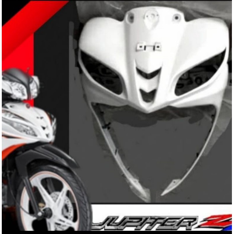 Tameng depan body depan JUPITER Z1 FI putih original 1DY-F8311-00-P3