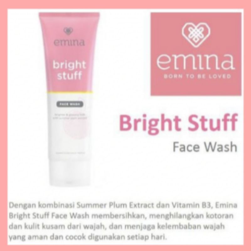 Emina Bright Stuff Face Wash 100ml