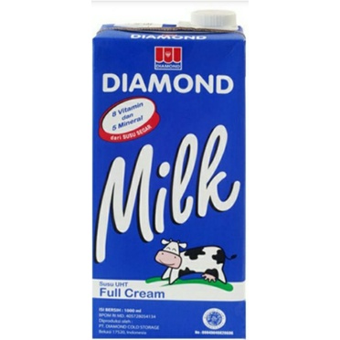

susu uht diamond 1 liter
