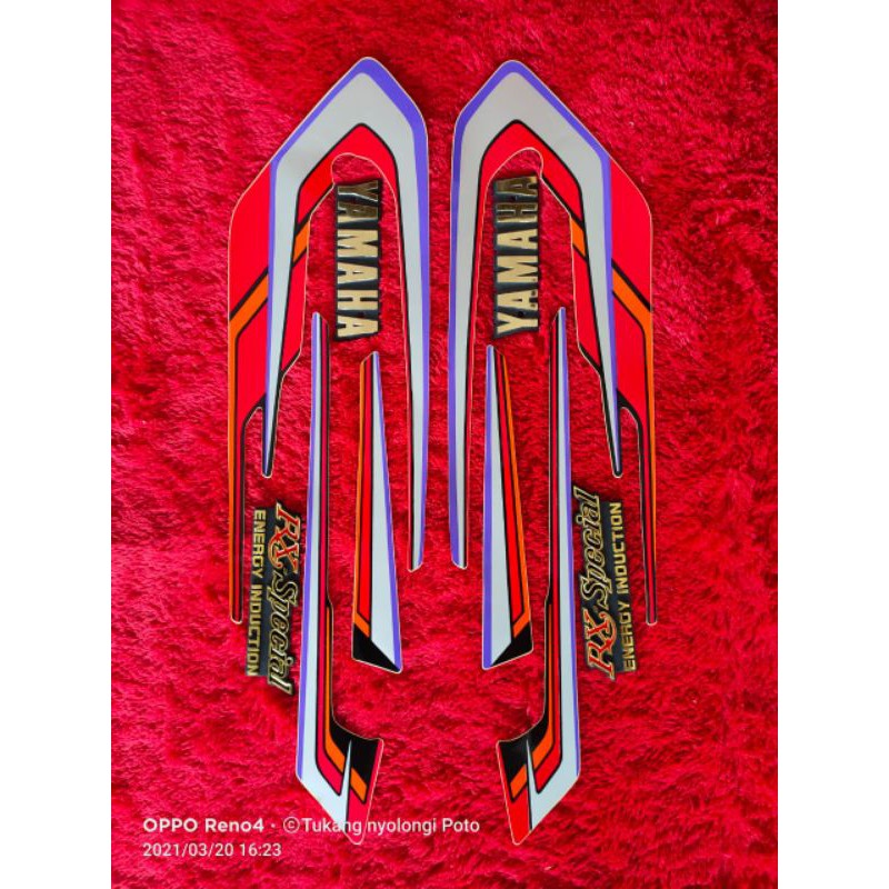 lis stiker striping RX spesial RXs lengkap 1994