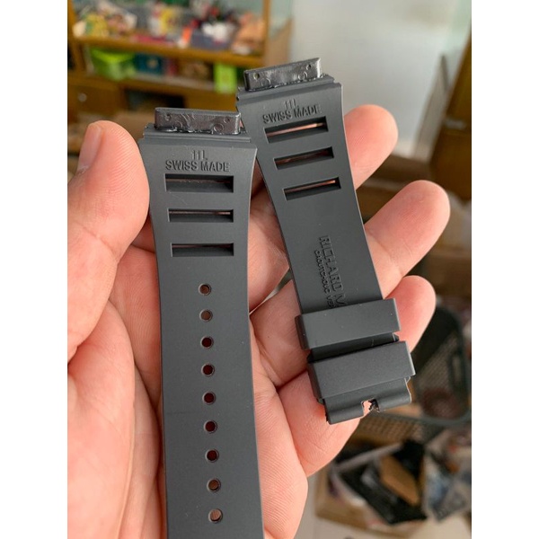 Strap Tali Jam Tangan RichardMILLE full hitam mutu bagus