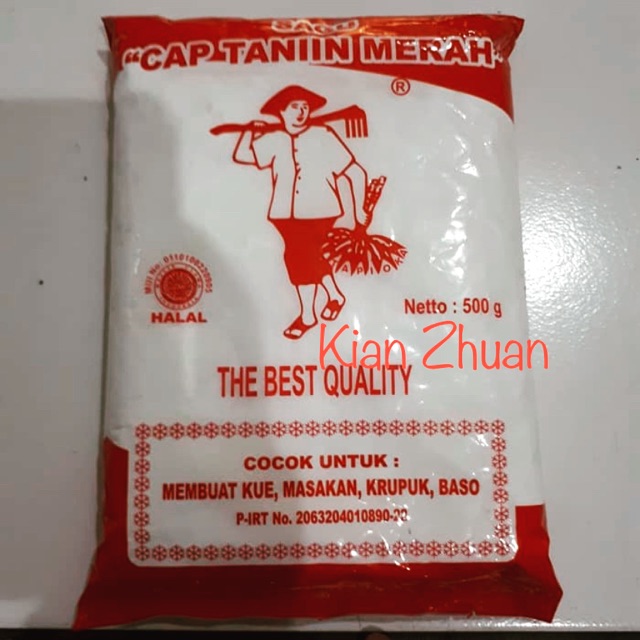 Tepung Sagu cap Taniin Merah 500gr