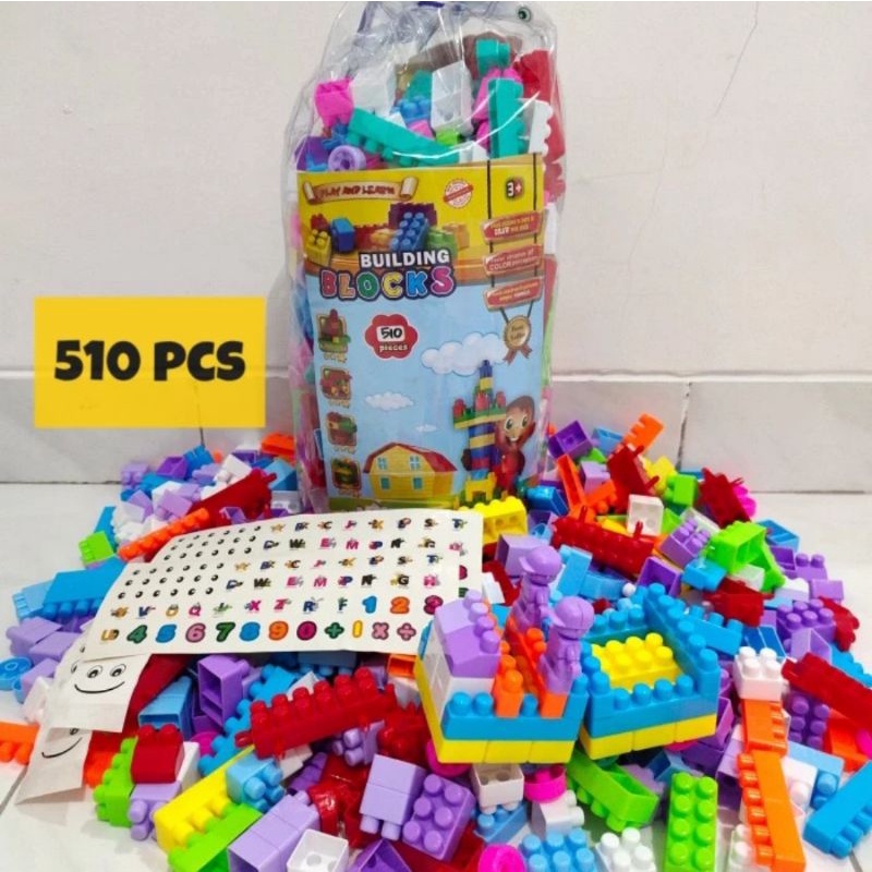 Mainan Balok Block Bongkar Pasang / Mainan anak edukasi Bongkar pasang