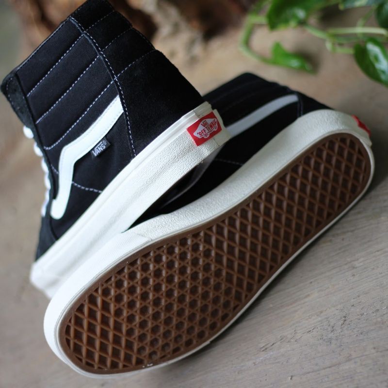 Sepatu Vans SK8 High Black White Premium BNIB Import, Harga Termurah, Kualitas Terbaik di Kelas nya