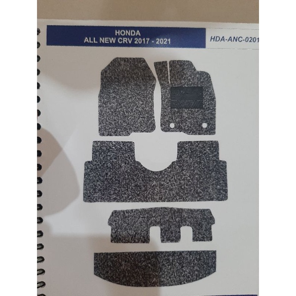 Karpet mie bihun untuk mobil all new crv 2017 - 2021