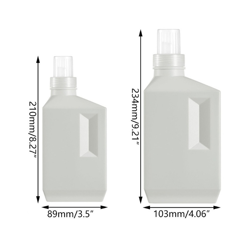 600 / 1000ml Botol Dispenser Sabun / Shampoo / Lotion Multifungsi Tanpa Label