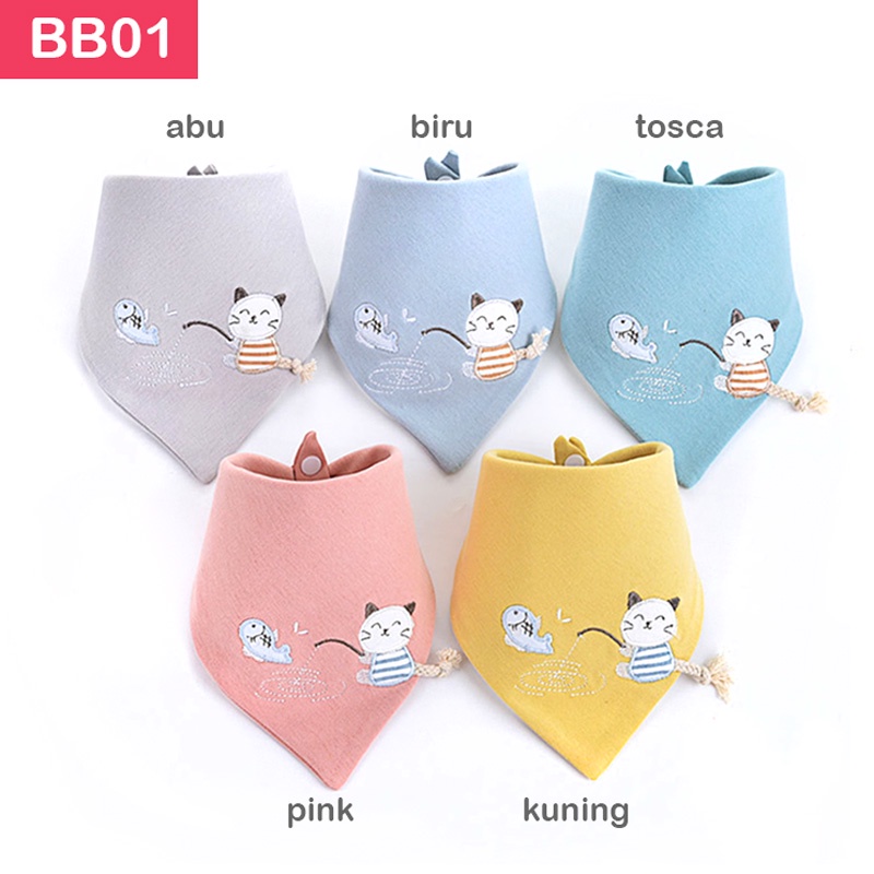 CUCI GUDANG - Bib Segitiga Scarf - Slaber Bandana