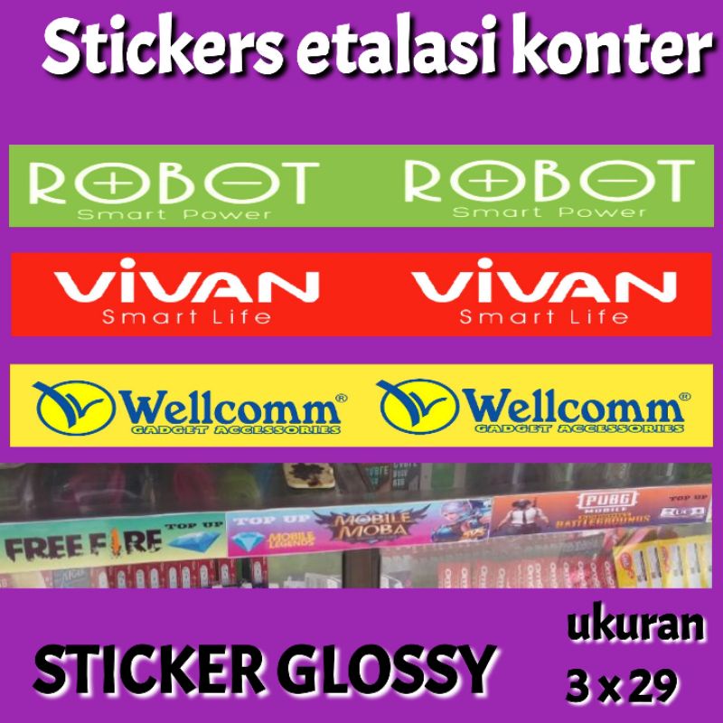 

STICKER ETALASI KONTER DAN PHONCEL ACCESOEIS