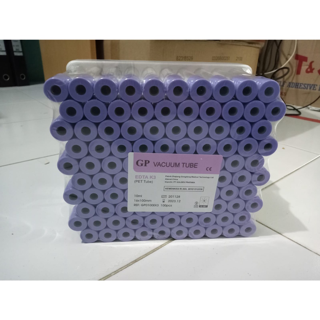 Tabung EDTA 10ml Pet Tube