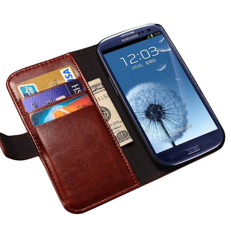 Wallet Leather Case Samsung Galaxy Grand Duos i9082 Grand Neo Plus i9060