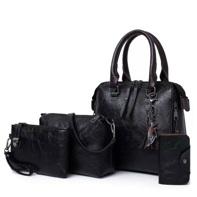 GT 1662 BQ 2445 Risce Tas HAND BAG import 4in1 wanita cewek EL 458 JT CR 7180 LT 1496 GI 819624