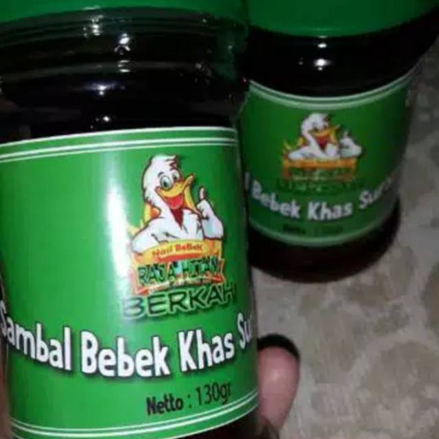 

Sambal bebek khas suramadu