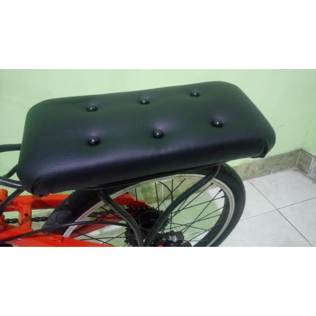 Boncengan sepeda anak belakang jok mtb quick safety touring seli lipat