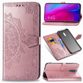 Case Model Dompet Flip Bahan Kulit Pu Untuk Oppo Reno 10x