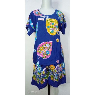 Setelan kulot kencana ungu