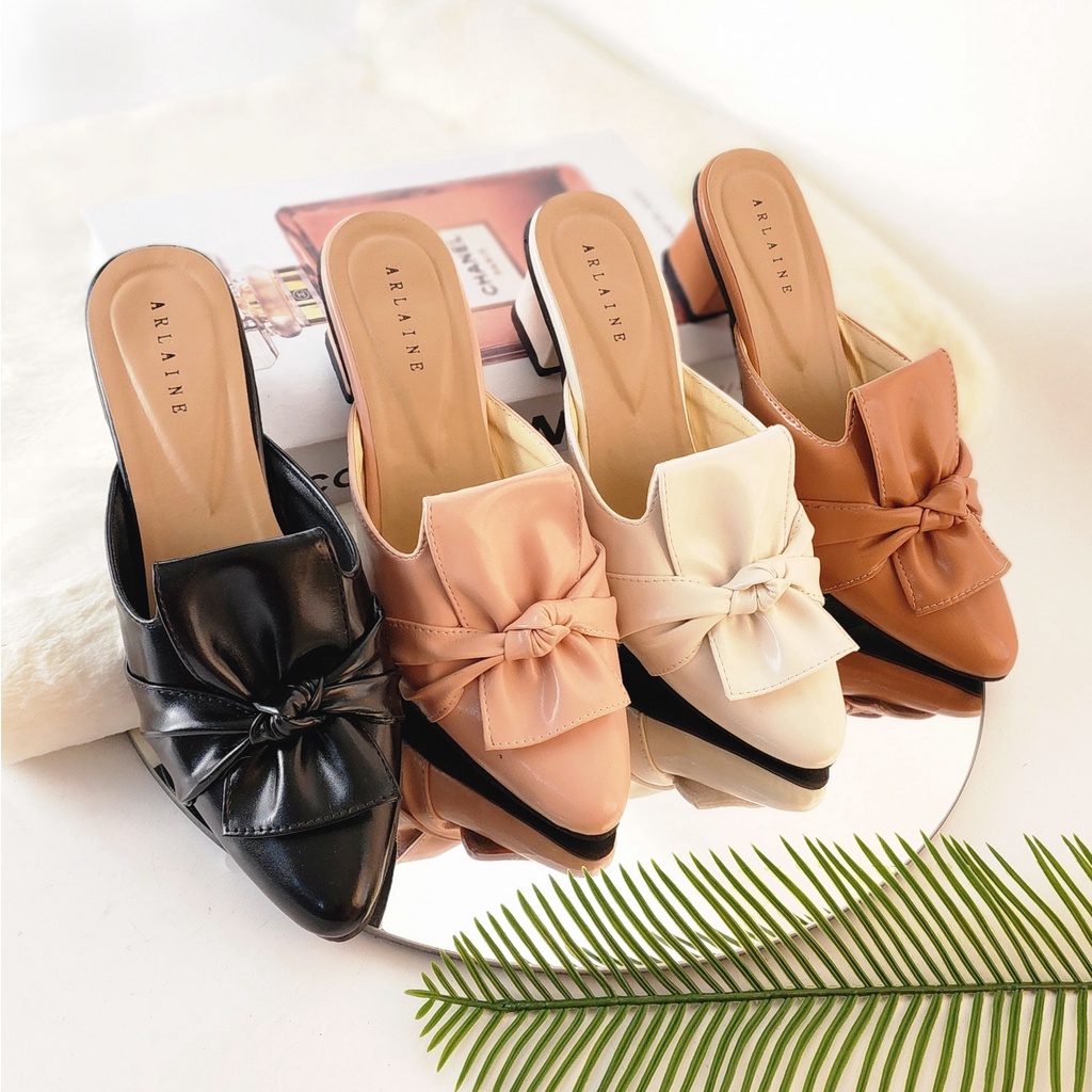 Arlaine - NEW Melania High Heels Kerja / Heels Selop / Heels 5cm / Heels Pesta / heels kerja