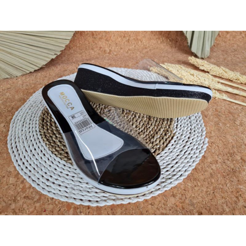 ABBUSHOES Af 46 wedges sandal wanita kokop mika