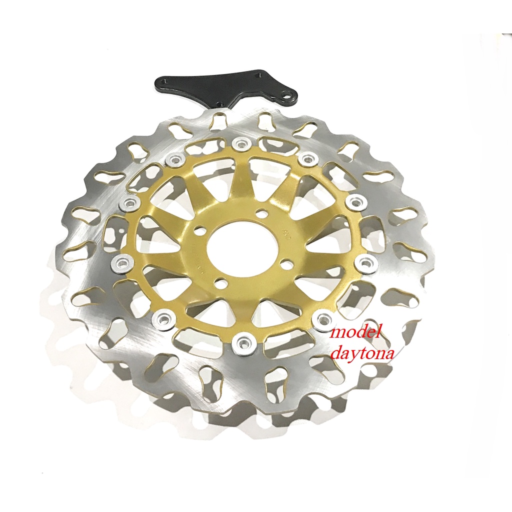 piringan depan karisma fitnew revo lama supra 125 cs1 Plus breket 300mm disk cakram besar depan