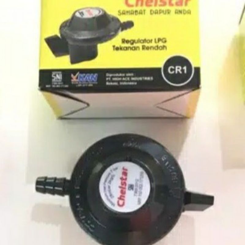 Chelstar , CR 58G , CR1,  Regulator Gas LPG , Meteran (Trending)