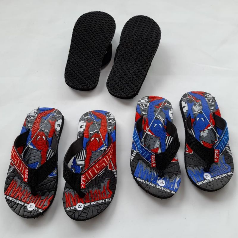 Sandal Jepit Anak Laki Laki Spiderman Slimplex