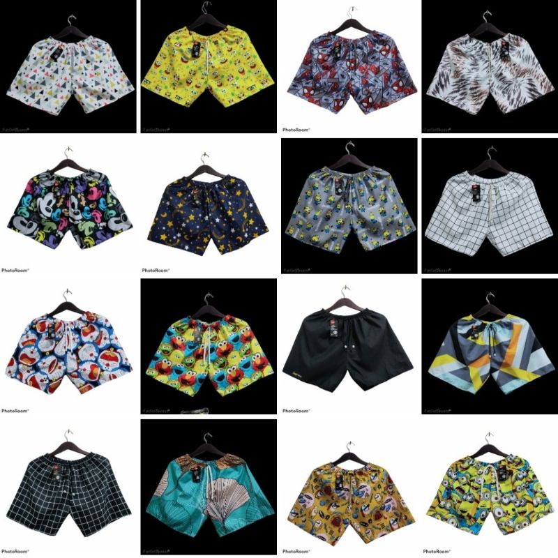 boxer distro dewasa/celana pendek pria