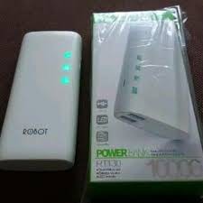 POWERBANK ROBOT 10000 MAH ORIGINAL TERMURAH