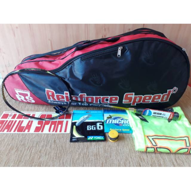 Raket badminton original RS champion silver