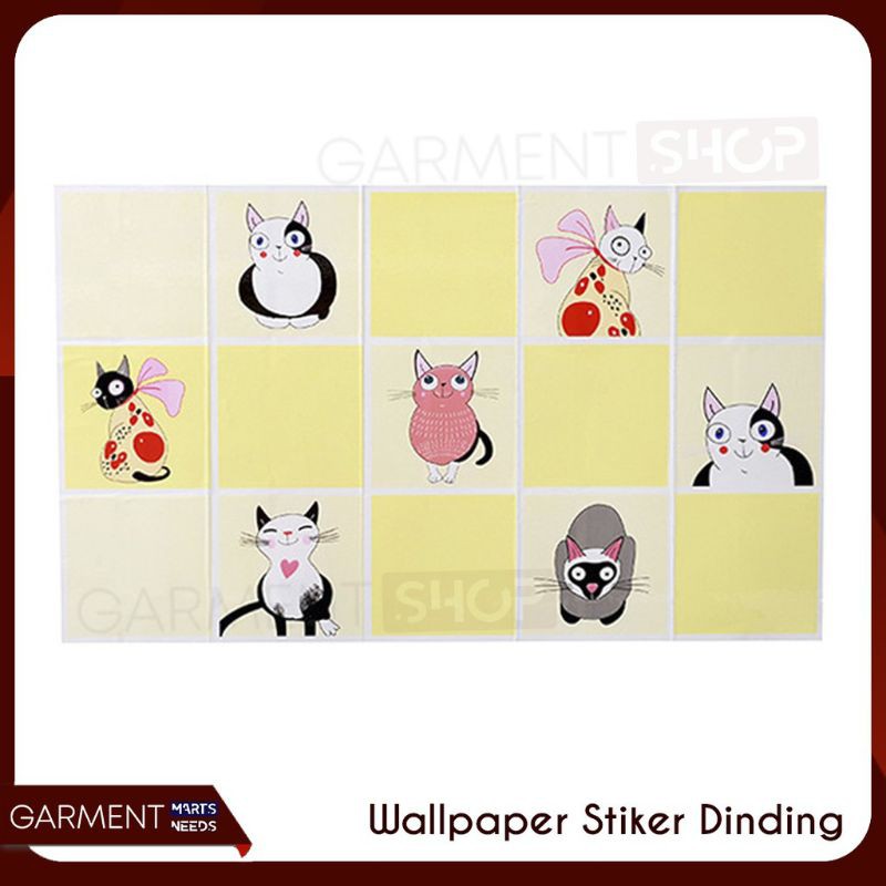 Wallpaper Dinding Dapur Sticker Pelindung Tembok Dapur Anti Panas &amp; Minyak 6.900 random 5.800