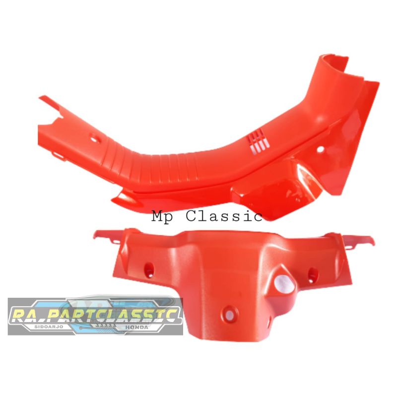 LEGSHIELD DEK BODY TENGAH MERAH SET TOTOK HONDA GRAND