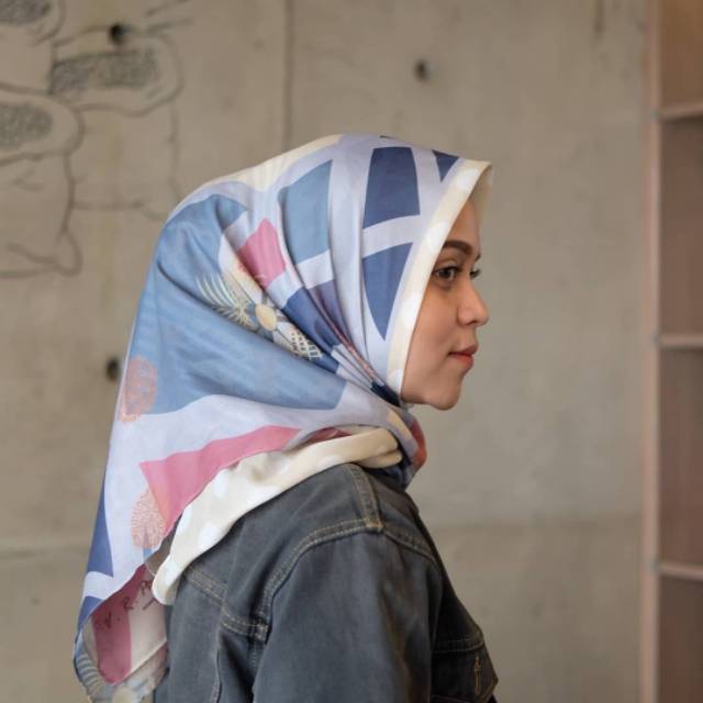 HIJAB VOAL PRINTED / VOAL PRINTED SCARF BY VRP SCARF