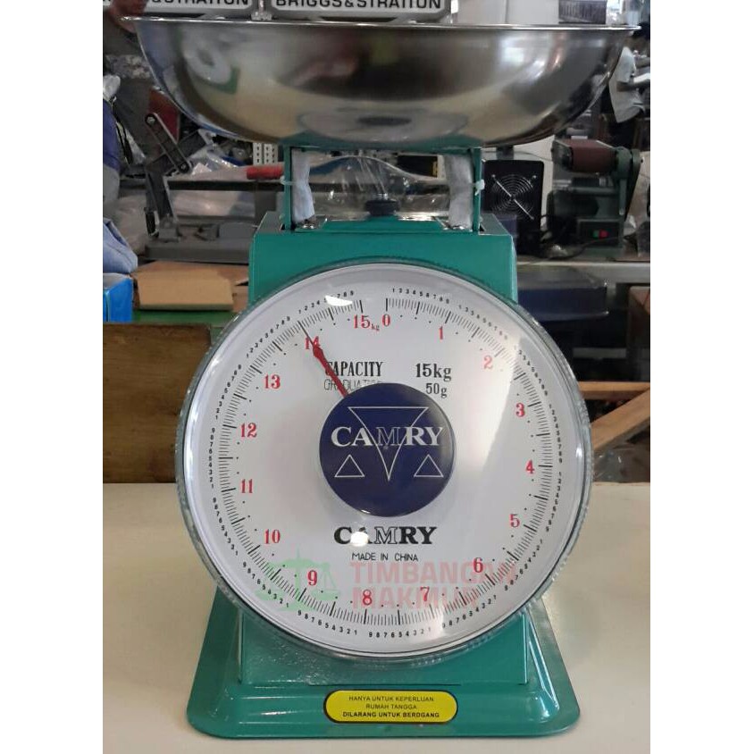 Timbangan Duduk Jarum Camry Kapasitas 5kg 10kg 15kg Dan 20kg Shopee Indonesia