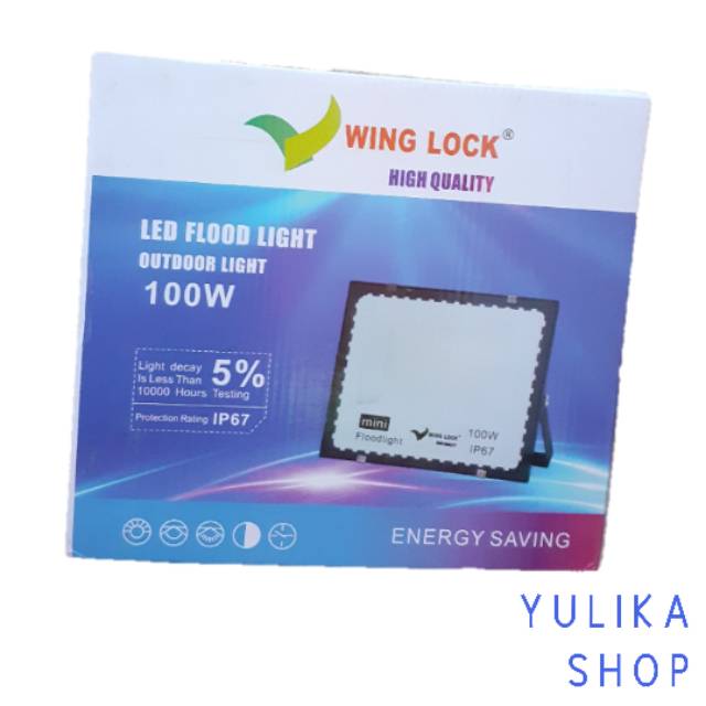 LAMPU SOROT LED / LAMPU TEMBAK  WL 100W PUTIH