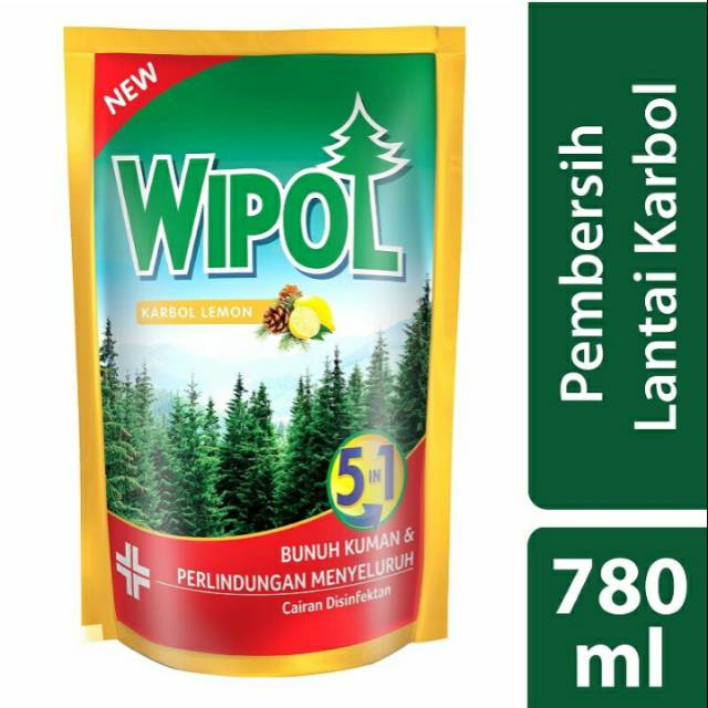 WIPOL Lemon Pine Refill 780ml