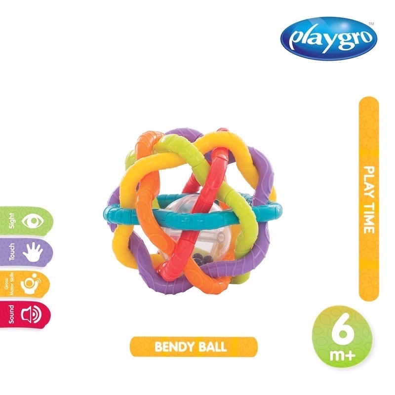 Playgro Bendy Ball Mainan Bayi 6 bulan ke atas