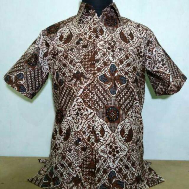 Jual Kemeja Batik Solo - Batik Modern - Batik Limited | Shopee Indonesia