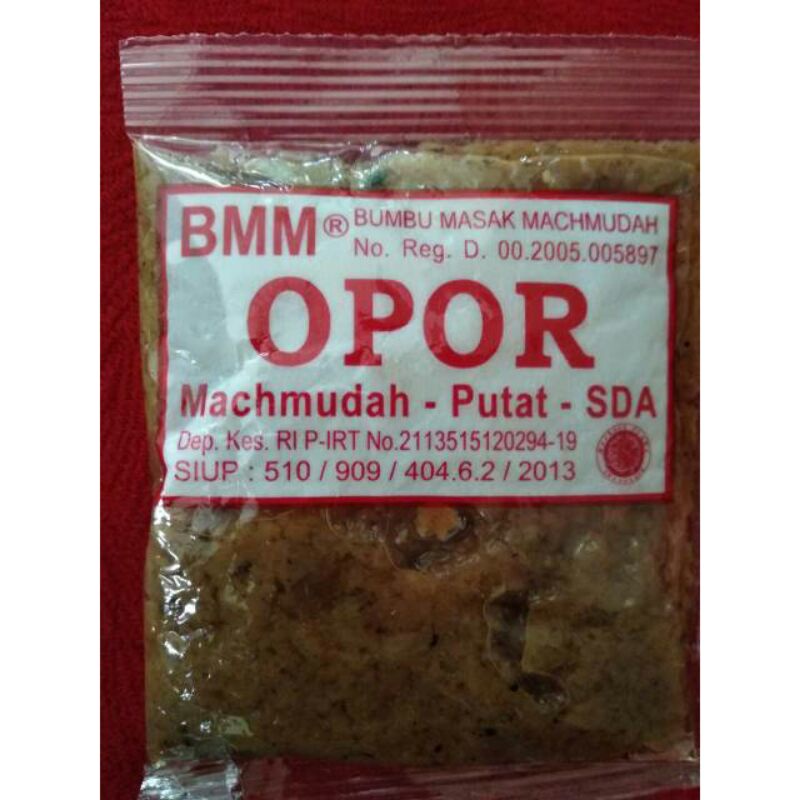 

Bumbu masak mahmudah "BMM" opor