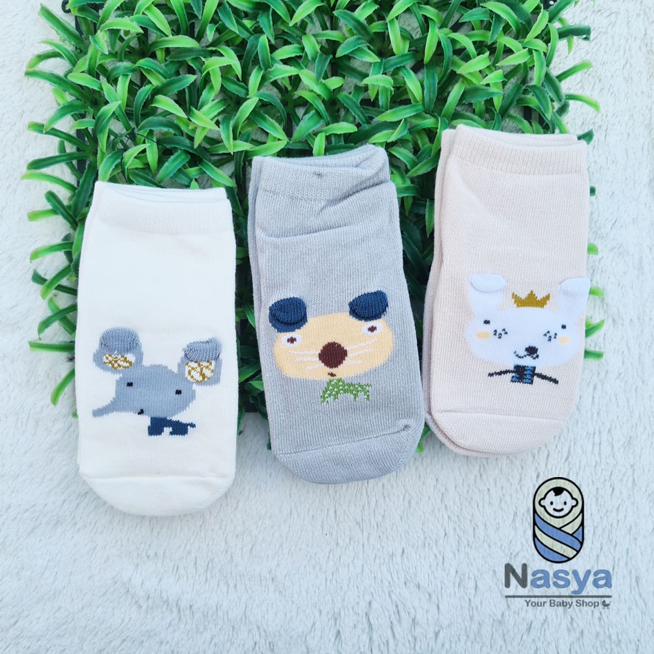 [C-014] Kaos Kaki Bayi KIDS Telapak/ Kaos kaki bayi Lucu (isi 3 pasang)