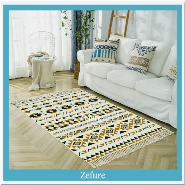Karpet Lantai Bohemian Karpet Minimalis Modern Karpet Ruang Tamu Karpet Tenun