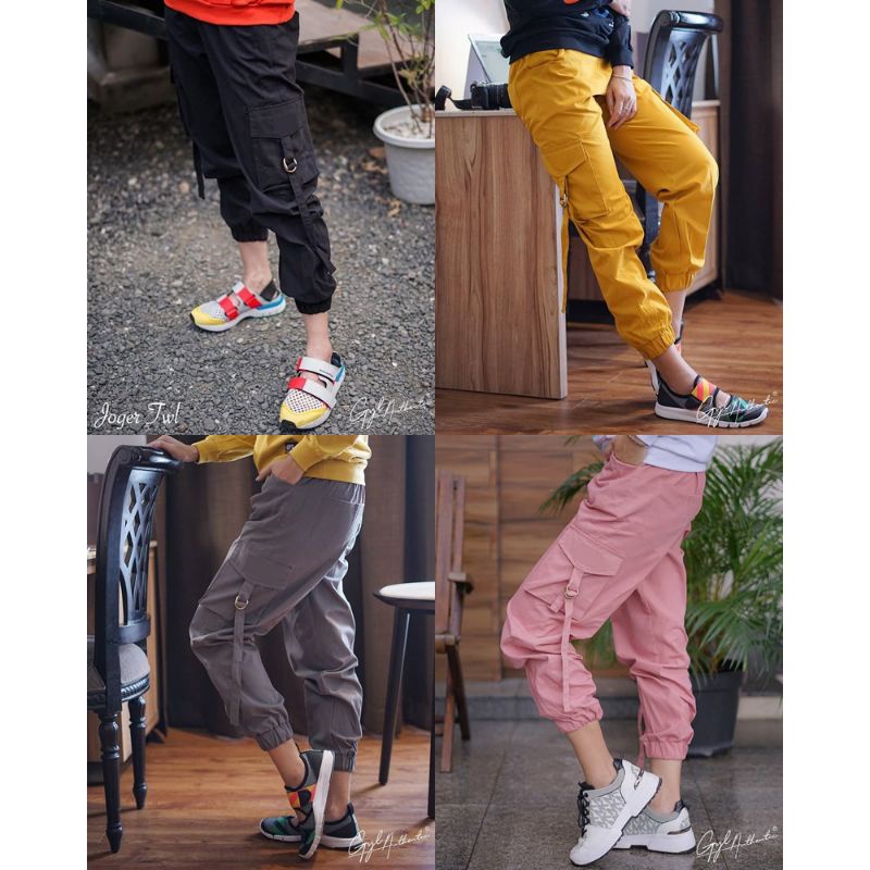 Celana wanita cargo Murah / Bawahan Stylish Jogger Cewek Modis Kekinian BISA BAYAR DITEMPAT(COD)