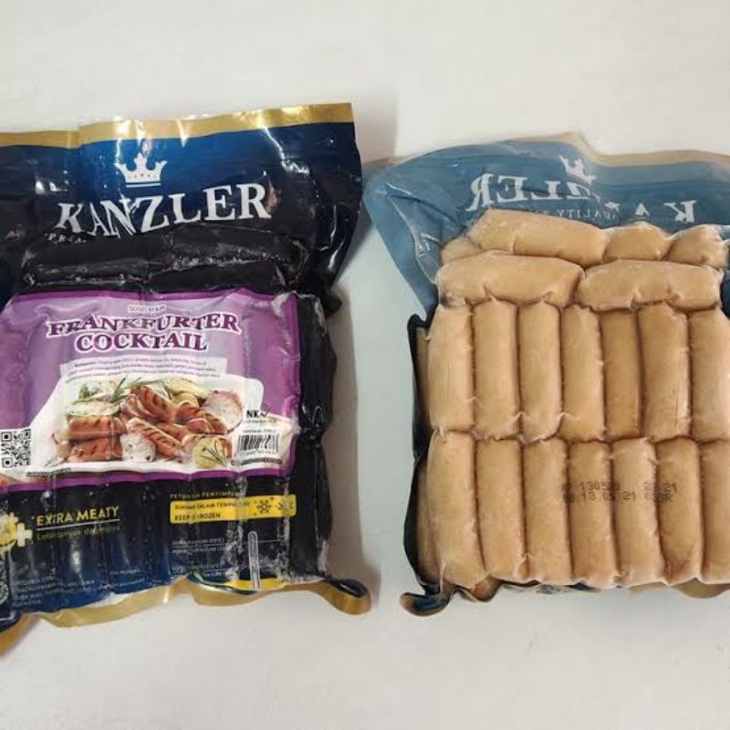 

kanzler sosis frankfurter cocktail 500gr