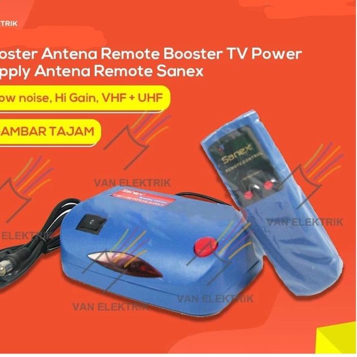 ➭ Booster Antena Remote Booster TV Power Supply Antena Remote Sanex ➽