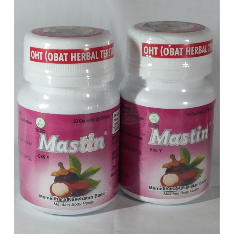 MASTIN 30s KAPSUL HERBAL EKSTRAK KULIT MANGGIS ANTIBAKTERI