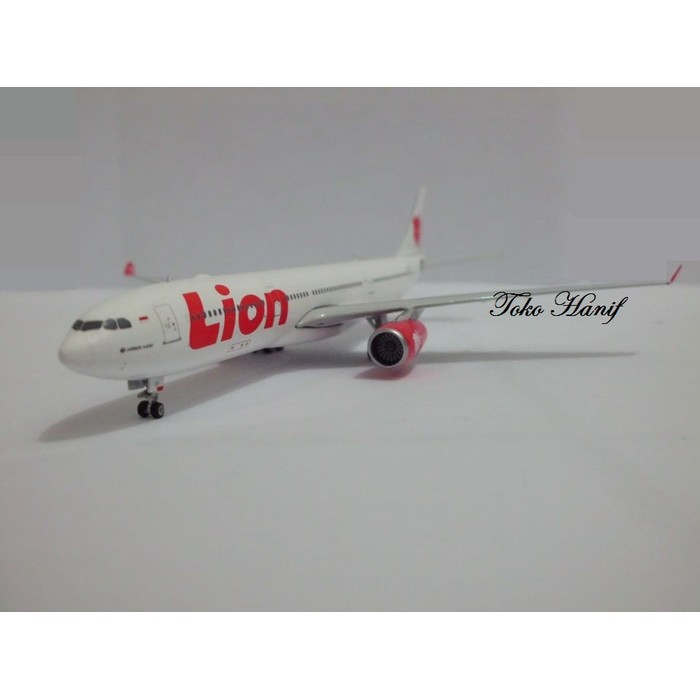 Diecast Miniatur Pesawat Lion Air A330