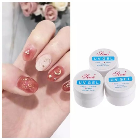 UV GEL BUILDER/ SINA GEL CLEAR NAIL ART extension/kuku/gel nail