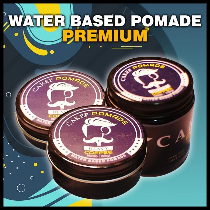 Cakep Pomade Minyak Rambut Styling Gel Water Based Pomade For Waves