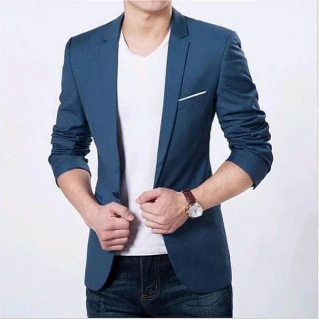 JAS BLAZER PRIA/JAS BLAZER SLIM FIT/BLAZER PRIA MURAH/ JAS PRIA MODERN/JAS BLAZER KOREA