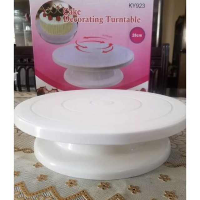 Meja Putar Kue / Meja Putar Menghis Kue / Cake Turntable