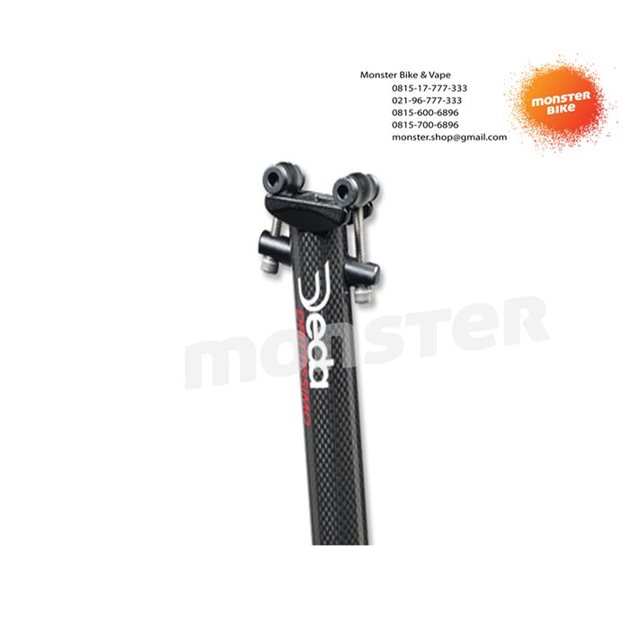 Seat Post Seatpost Carbon Deda Dirtisimo 31.6 mm 224gr Black