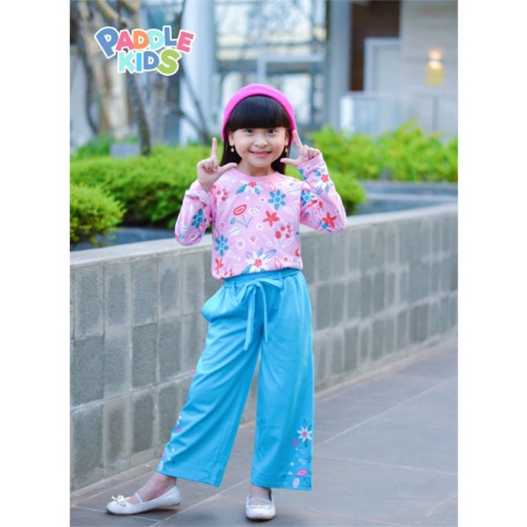 BELTED CULLOTE SET PADDLEKIDS / SETELAN KULOT ANAK PEREMPUANG BY PADDLE KIDS MOMVIE